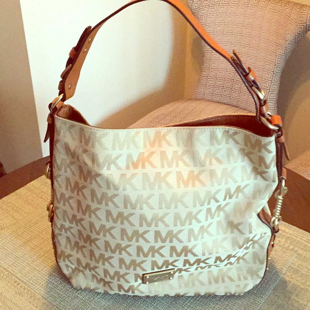 Beige Michael Kors bag
